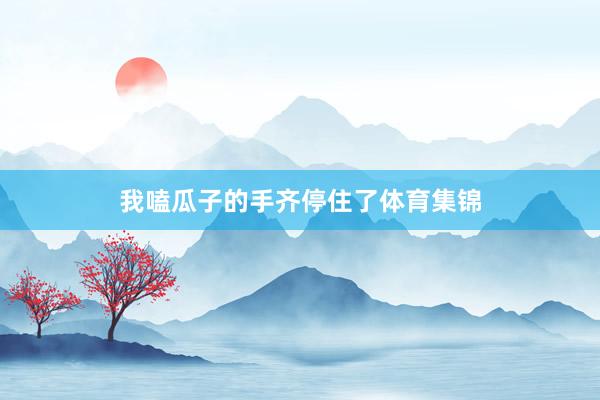 我嗑瓜子的手齐停住了体育集锦