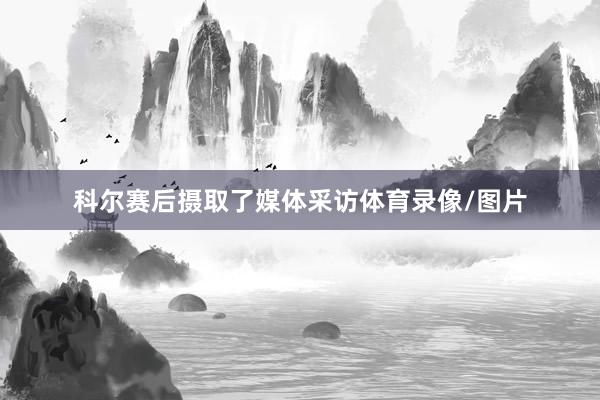 科尔赛后摄取了媒体采访体育录像/图片