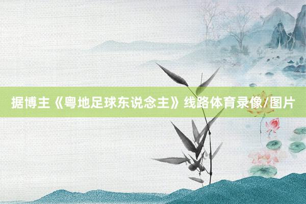 据博主《粤地足球东说念主》线路体育录像/图片