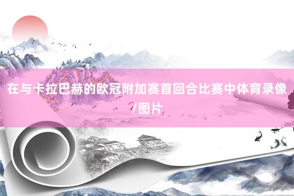在与卡拉巴赫的欧冠附加赛首回合比赛中体育录像/图片