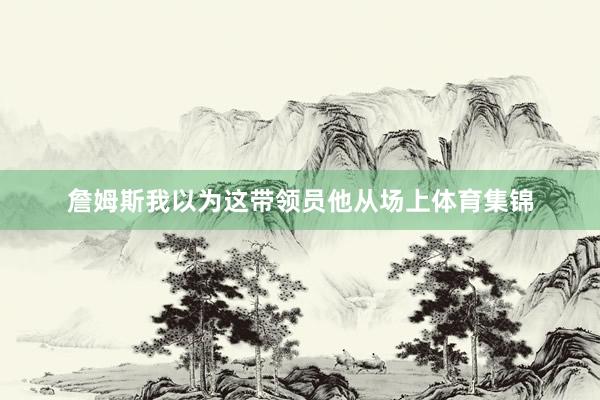 詹姆斯我以为这带领员他从场上体育集锦