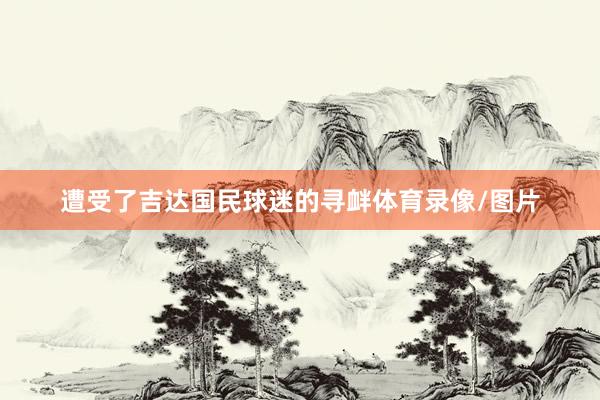 遭受了吉达国民球迷的寻衅体育录像/图片