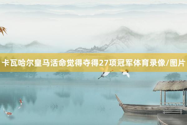 卡瓦哈尔皇马活命觉得夺得27项冠军体育录像/图片