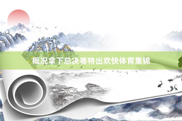 概况拿下总决赛特出欢快体育集锦